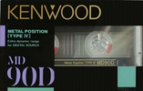 Compact Cassette:  Kenwood - MD 90