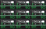 Compact Cassette: Sony  - BHF 90