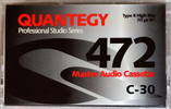 Compact Cassette:  Quantegy - 472 30