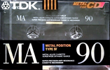 Compact Cassette: TDK  - MA 90