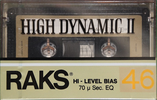 Compact Cassette: RAKS  - High Dynamic II 46