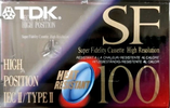 Compact Cassette: TDK  - SF 100