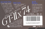 Compact Cassette: FUJI AXIA - GT-IIx 74