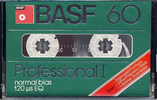 Compact Cassette: BASF  - Professional I 60