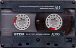 Compact Cassette: TDK  - AD 90