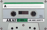 Compact Cassette: Mitsubishi Akai -  60