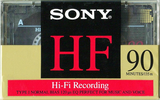 Compact Cassette: Sony  - HF 90