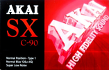 Compact Cassette: Mitsubishi Akai - SX 90