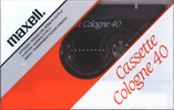 Compact Cassette: Maxell / Hitachi Maxell - Cologne 40