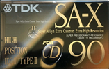 Compact Cassette: TDK  - SA-X 90