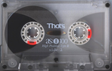 Compact Cassette: Taiyo Yuden Thats - AS II 100