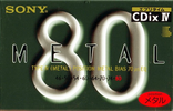 Compact Cassette: Sony  - CDix IV 80