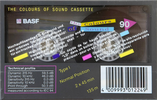 Compact Cassette BASF The Colours Of Sound 90 Type I Normal 1989 Europe