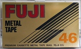 Compact Cassette Fuji Metal Tape 46 Type IV Metal 1977 Europe, North America