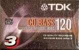 Compact Cassette: TDK  - CD Bass 120