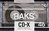 Compact Cassette: RAKS  - CD-X 46