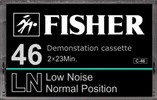 Compact Cassette: Unknown Fisher - LN 46