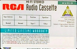 Compact Cassette: Unknown RCA -  90