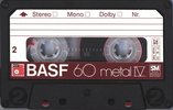 Compact Cassette: BASF  - Metal IV 60