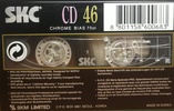 Compact Cassette SKC CD 46 Type II Chrome 1999 Europe