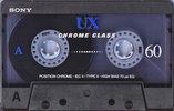 Compact Cassette: Sony  - UX 60