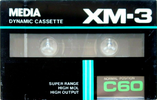 Compact Cassette:  Media - XM-3 60