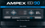 Compact Cassette:  Ampex - ED 90