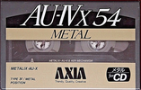 Compact Cassette: FUJI AXIA - AU-IVx 54