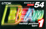 Compact Cassette: TDK  - Beam 1 54