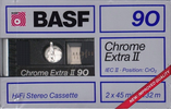 Compact Cassette: BASF  - Chrome Extra II 90