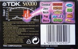 Compact Cassette: TDK  - SA-X 100