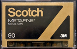 Compact Cassette: 3M Scotch - Metafine 90