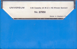 Compact Cassette:  Universum -  90