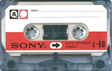 Compact Cassette: Sony  - Auto-Sensor 60