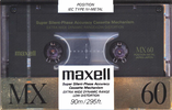 Compact Cassette: Maxell / Hitachi Maxell - MX 60