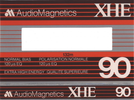 Compact Cassette:  Audio Magnetics - XHE 90