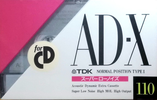 Compact Cassette: TDK  - AD-X 110