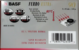 Compact Cassette: BASF  - Ferro Extra I 90