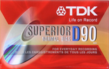 Compact Cassette: TDK  - Superior D 90