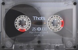 Compact Cassette: Taiyo Yuden Thats - AS:II 100