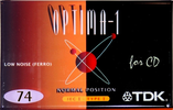 Compact Cassette: TDK  - Optima-1 74