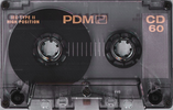 Compact Cassette:  PDM - CD II 60