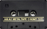 Compact Cassette: Mitsubishi Akai - MT 60