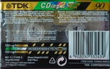 5 pack: TDK  - CDing 2 90