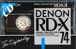 Compact Cassette: Nippon Columbia / Denon Denon - RD-X 74