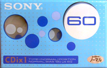 Compact Cassette: Sony  - CDix I 60