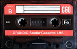 Compact Cassette:  Grundig - LHS 60