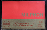 Compact Cassette: Unknown Milphon -  60