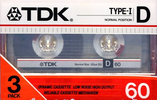 Compact Cassette: TDK  - D 60