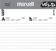 Compact Cassette: Maxell / Hitachi Maxell - Wild 74